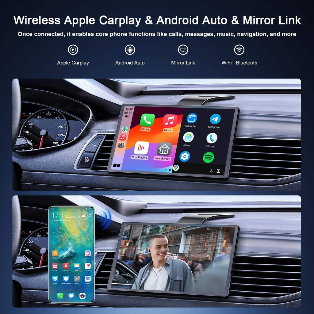 DriveSync™ – Écran CarPlay Magnétique 8" Sans Fil